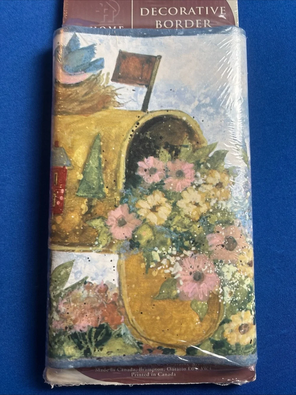 Norwall Group Inc. `mailbox ' Lot#5A 5 yds Wallpaper Boarder 2001 New VTG
